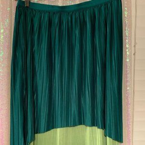 Reversible Green Skirt Size Large